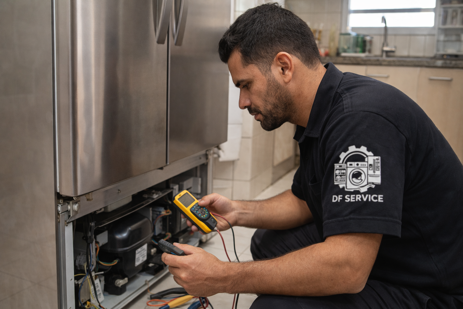 Manutenção de Geladeira